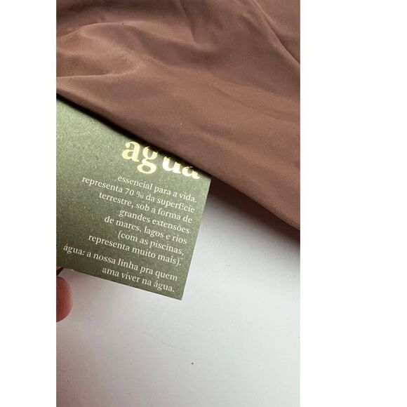 NWT Agua De Coco Brown Hot Pants Bikini Bottom Sz. XS - Picture 9 of 11